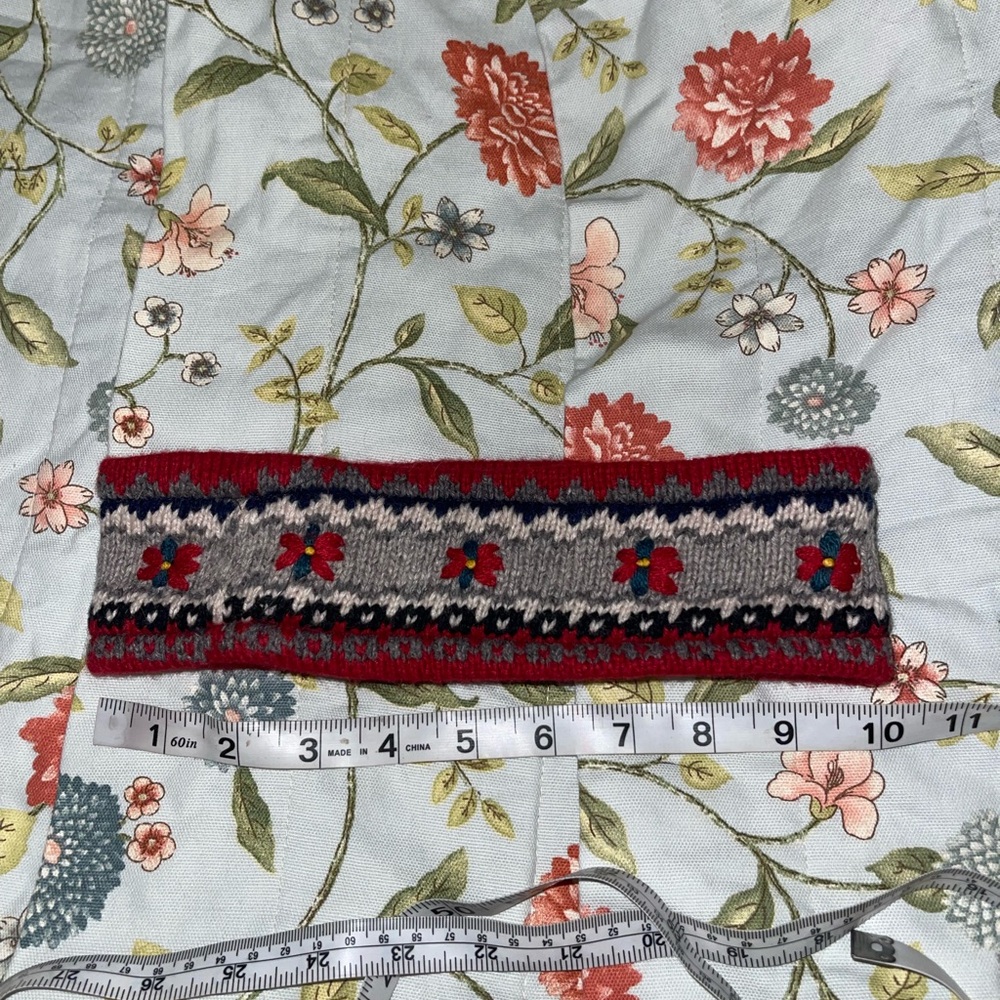 Vintage Northwest Territory Wool Headband - Picture 3 of 5